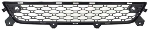 Volvo Center Bumper Grille-Textured Black, Plastic, Replacement REPV015315