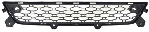 Volvo Center Bumper Grille-Textured Black, Plastic, Replacement REPV015315