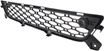 Volvo Center Bumper Grille-Textured Black, Plastic, Replacement REPV015315