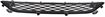 Volvo Center Bumper Grille-Textured Black, Plastic, Replacement REPV015315