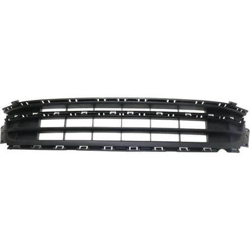 Volkswagen Bumper Grille-Textured Black, Plastic, Replacement REPV015316