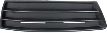 Volkswagen Passenger Side Bumper Grille-Textured Black, Plastic, Replacement REPV015507