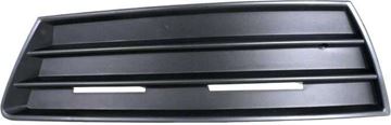 Volkswagen Driver Side Bumper Grille-Textured Black, Plastic, Replacement REPV015508