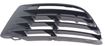 Volkswagen Driver Side Bumper Grille-Black, Plastic, Replacement REPV015520