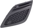 Volvo Driver Side Bumper Grille-Textured Black, Plastic, Replacement REPV015522