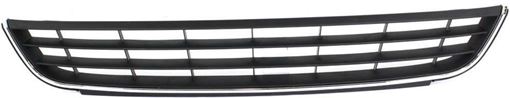 Volkswagen Bumper Grille-Black, Plastic, Replacement REPV015705