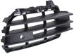 Volkswagen Passenger Side Bumper Grille-Textured Black, Plastic, Replacement REPV018907