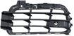 Volkswagen Passenger Side Bumper Grille-Textured Black, Plastic, Replacement REPV018907