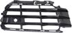 Volkswagen Driver Side Bumper Grille-Textured Black, Plastic, Replacement REPV018908