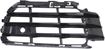 Volkswagen Driver Side Bumper Grille-Textured Black, Plastic, Replacement REPV018908