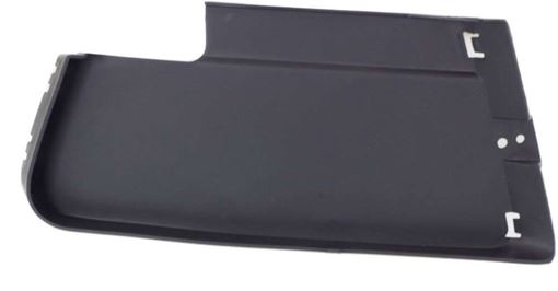 Volkswagen Passenger Side Bumper Grille-Textured Black, Plastic, Replacement REPV018909