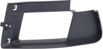 Volkswagen Driver Side Bumper Grille-Textured Black, Plastic, Replacement REPV018910