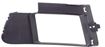 Volkswagen Driver Side Bumper Grille-Textured Black, Plastic, Replacement REPV018910