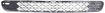 Mini Bumper Grille-Dark Gray, Plastic, Replacement RM01530007