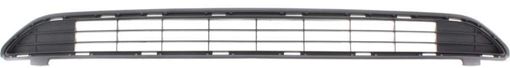 Toyota Upper Bumper Grille-Textured Black, Plastic, Replacement RT01530001Q