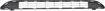 Toyota Upper Bumper Grille-Textured Black, Plastic, Replacement RT01530001Q
