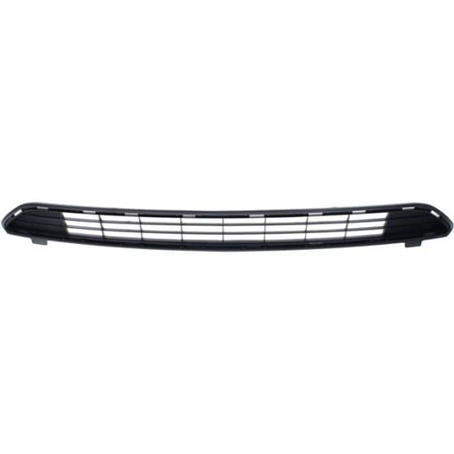 Toyota Upper Bumper Grille-Textured Black, Plastic, Replacement RT01530001