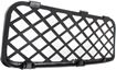 Volkswagen Passenger Side Bumper Grille-Black, Plastic, Replacement RV01550001