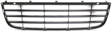 Volkswagen Center Bumper Grille-Textured Black, Plastic, Replacement V015304