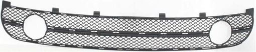 Volkswagen Center Bumper Grille-Textured Black, Plastic, Replacement V015309Q