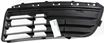 Volkswagen Passenger Side Bumper Grille-Textured Black, Plastic, Replacement V015505