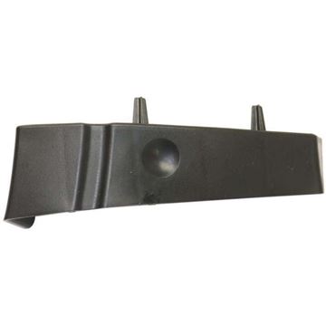 GMC Front, Passenger Side Bumper Retainer-Black, Plastic, Replacement REPG019701