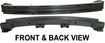 Acura Front Bumper Reinforcement-Steel, Replacement REPA012504
