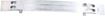 Front Bumper Reinforcement-Natural, Aluminum, Replacement REPC012555NSF