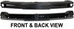 Honda Rear Bumper Reinforcement-Steel, Replacement REPH762107