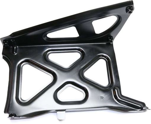 Toyota Rear, Passenger Side Bumper Reinforcementent-Steel, Replacement REPT762301NSF