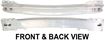 Volvo Front Bumper Reinforcement-Aluminum, Replacement REPV012509