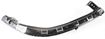 Acura Front, Passenger Side Bumper Retainer-Black, Steel, Replacement A012701