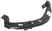 Acura Front, Driver Side Bumper Retainer-Black, Steel, Replacement A012702