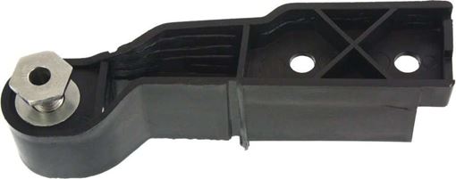 Audi Front, Passenger Side Bumper Retainer-Black, Plastic, Replacement REPA014901