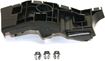 Chevrolet Front, Passenger Side, Upper Bumper Retainer-Primed, Plastic, Replacement REPC014907