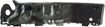 Ford Front, Driver Side Bumper Retainer-Primed, Steel, Replacement REPF012704