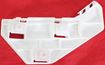 Honda Front, Driver Side Bumper Retainer-Natural, Plastic, Replacement REPH019108