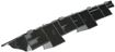 Honda Front, Passenger Side Bumper Retainer-Black, Plastic, Replacement REPH019113