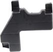 Honda Rear, Passenger Side Bumper Retainer-Primed, Plastic, Replacement REPH762204