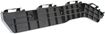 Lexus Rear, Passenger Side Bumper Retainer-Black, Plastic, Replacement REPL763303