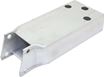 Mercedes Benz Front, Driver Side Bumper Retainer-Natural, Aluminum, Replacement REPM012702