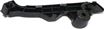 Mazda Front, Driver Side Bumper Retainer-Primed, Plastic, Replacement REPM014906