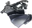 Mercedes Benz Front, Driver Side Bumper Retainer-Primed, Plastic, Replacement REPM019107