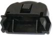 Toyota Front, Driver Or Passenger Side, Outer Bumper Retainer-Black, Plastic, Replacement REPT014711