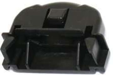 Toyota Front, Driver Or Passenger Side, Outer Bumper Retainer-Black, Plastic, Replacement REPT014711