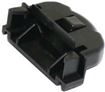 Toyota Front, Driver Or Passenger Side, Outer Bumper Retainer-Black, Plastic, Replacement REPT014711