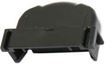 Toyota Front, Driver Or Passenger Side, Outer Bumper Retainer-Black, Plastic, Replacement REPT014711