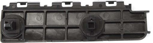 Toyota Rear, Passenger Side Bumper Retainer-Black, Plastic, Replacement REPT762207