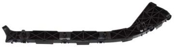 Toyota Rear, Passenger Side Bumper Retainer-Black, Plastic, Replacement REPT763303P