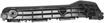 Front Bumper Filler-Black, Replacement REPT763316